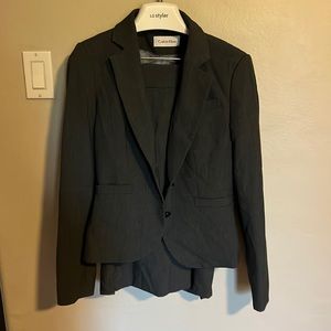 Calvin Klein 2 Piece Skirt Suit